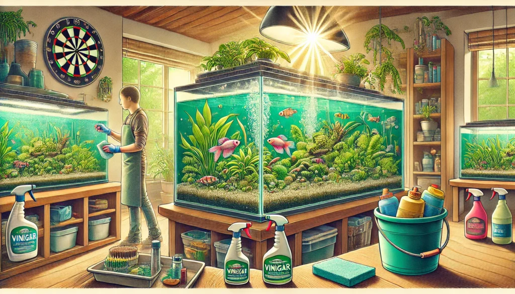 Eco-friendly aquarium cleaning