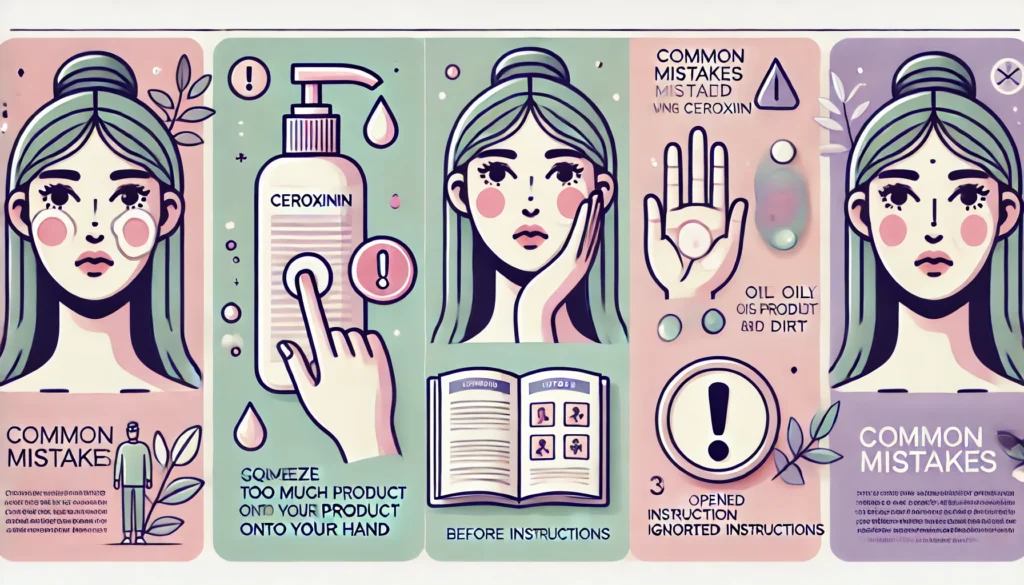 How to apply Ceroxinin cream