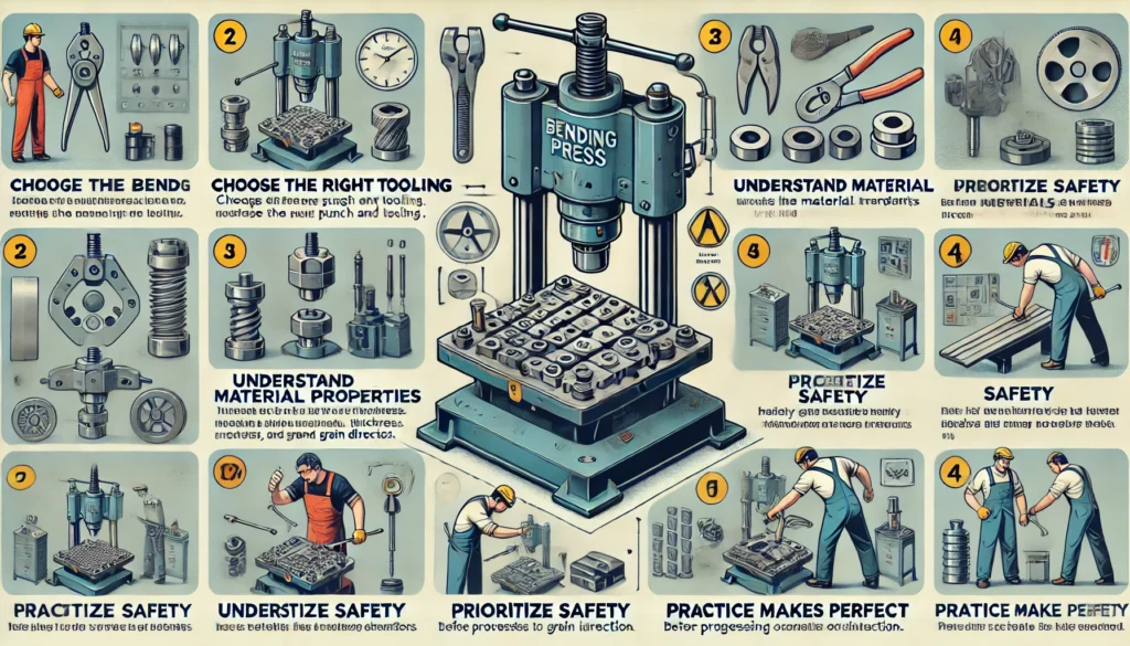 Metal bending tool