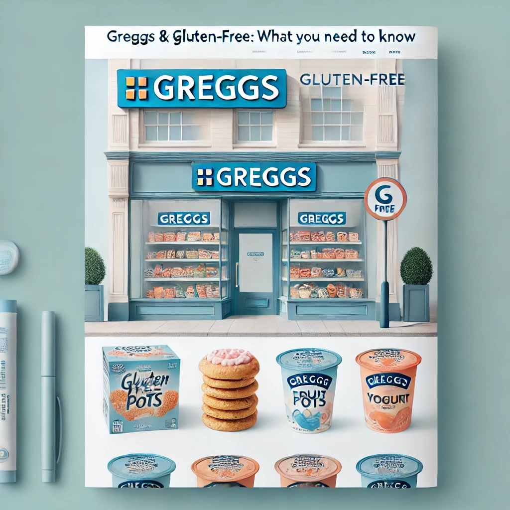 Greggs gluten free menu