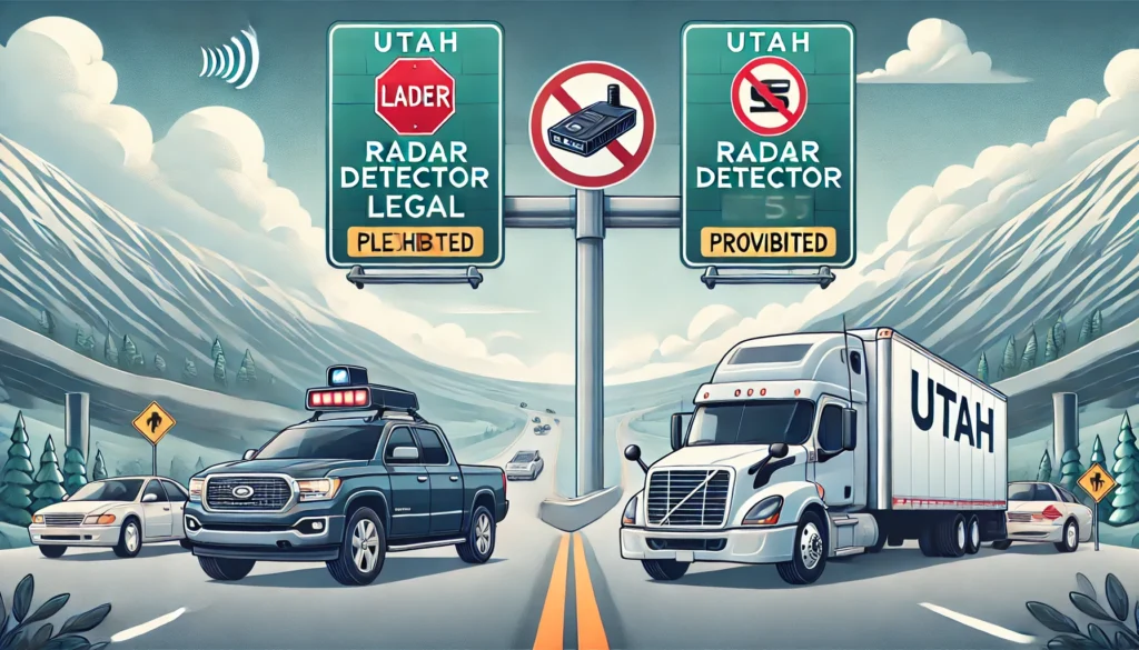 Radar detector legality in Utah