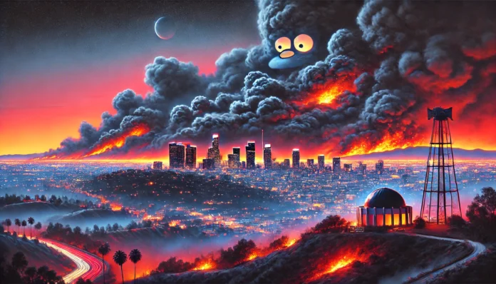 Did The Simpsons Predict the LA Fire 2025