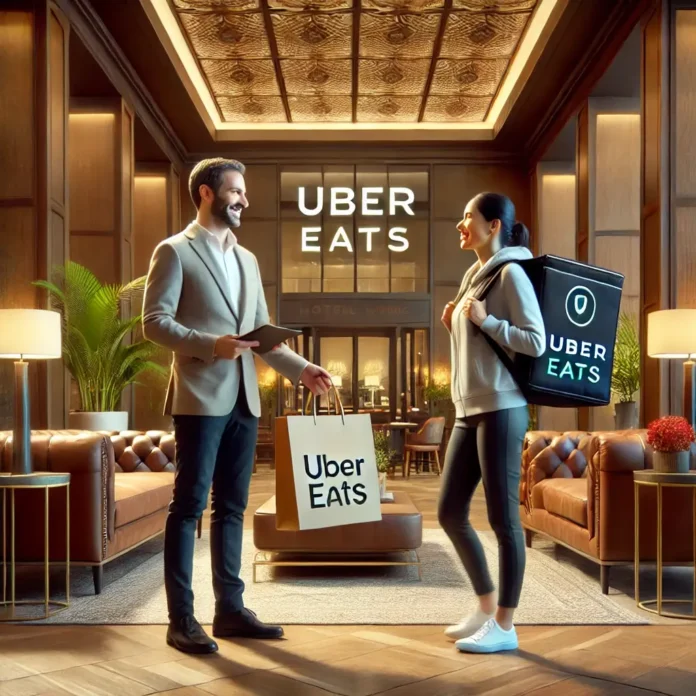 Does Uber Eats Deliver to Hotel Rooms