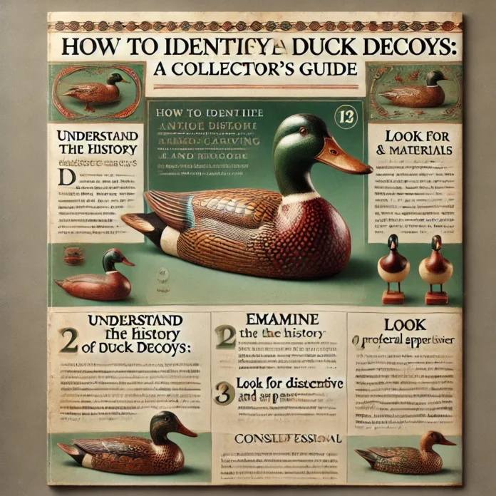 How to Identify Antique Duck Decoys