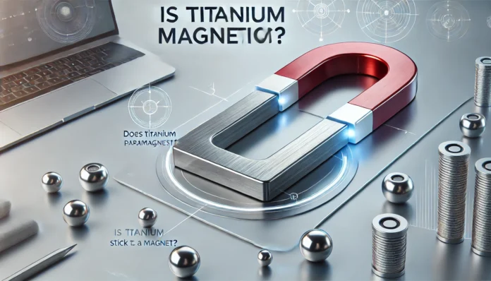 does titanium stick to a magnet