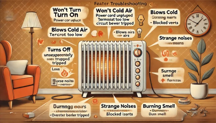 electric heater troubleshooting