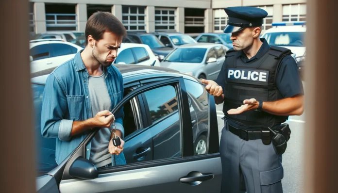 will the police unlock your car