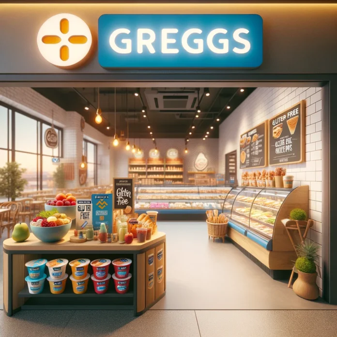 greggs gluten free